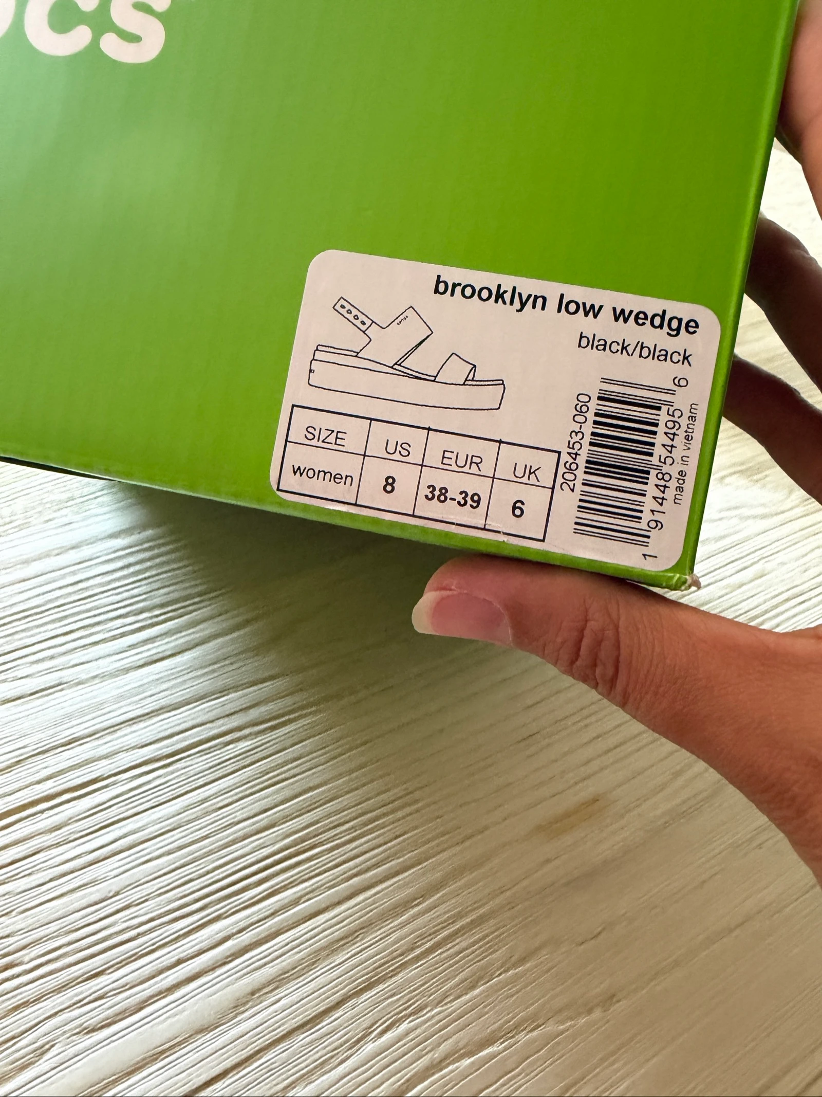Crocs Brooklyn low wedge black 38/39 – photo 5